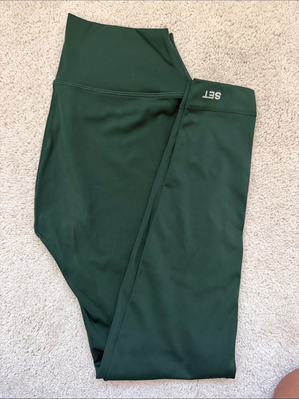 Set Active Sport-body Leggings Green Onyx